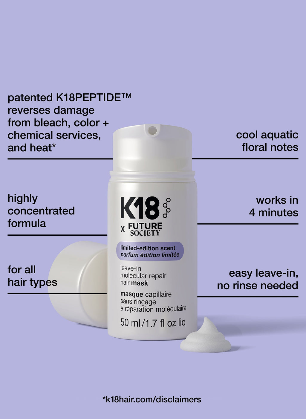 K18 x Future Society Limited Edition Scent Mask